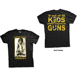 Image of Pearl Jam 'Choices' Unisex T-shirt