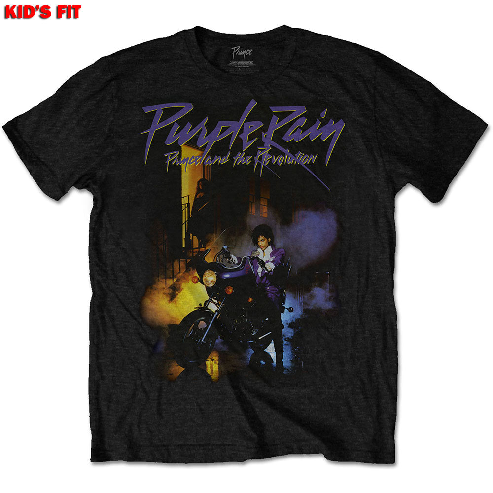 Image of Kids Prince T-Shirt - Purple Rain Rock Off