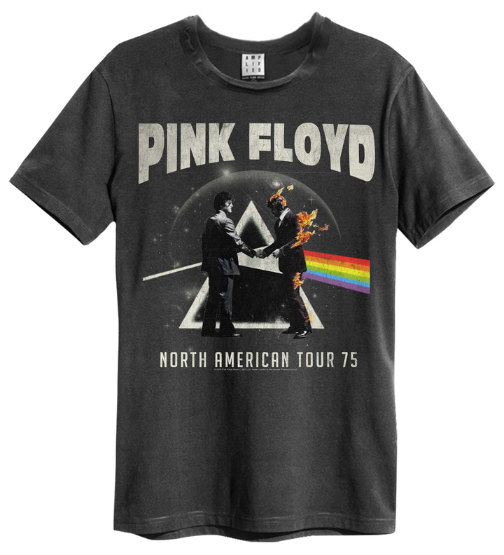 Pink Floyd T-shirt - North American Tour 1975, Charcoal