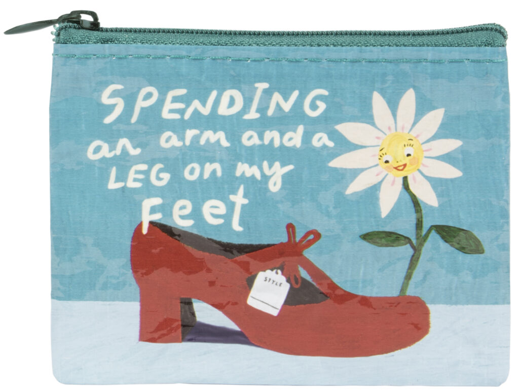 Image of BlueQ - Spending Arm & Leg, Coin Purse BLUEQ