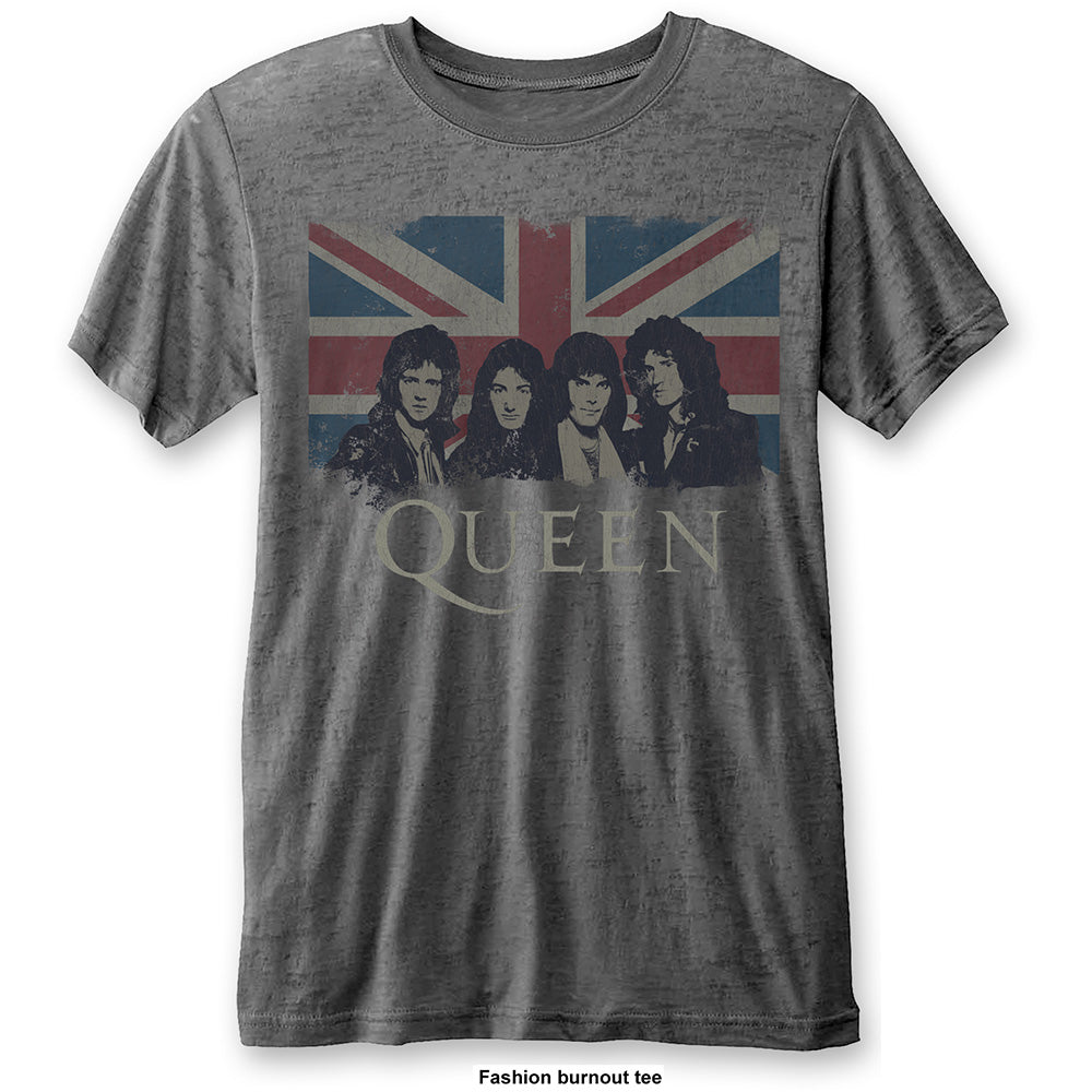 Image of Queen T-shirt - Union Jack Rock Off