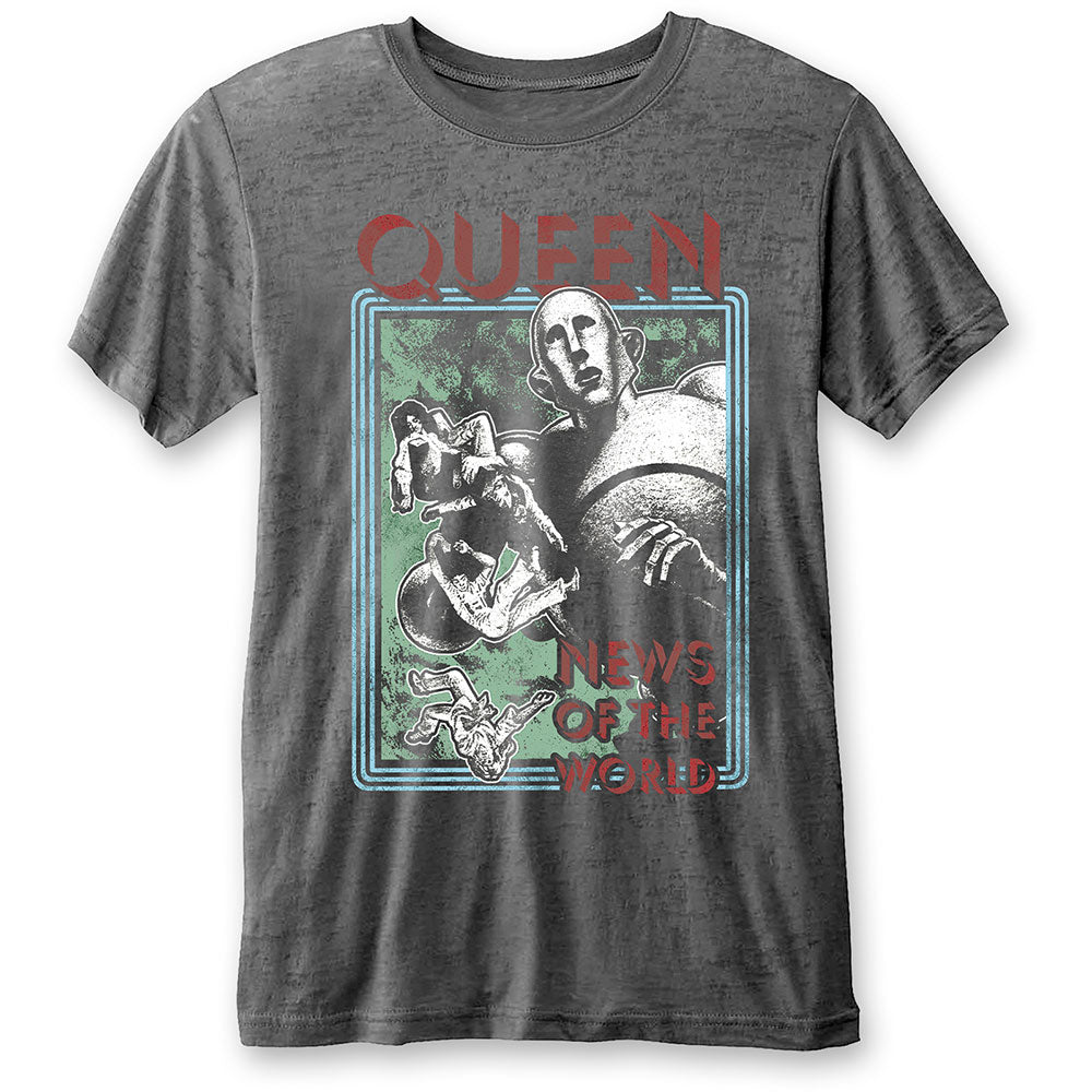 Image of Queen T-shirt - News of the World Rock Off