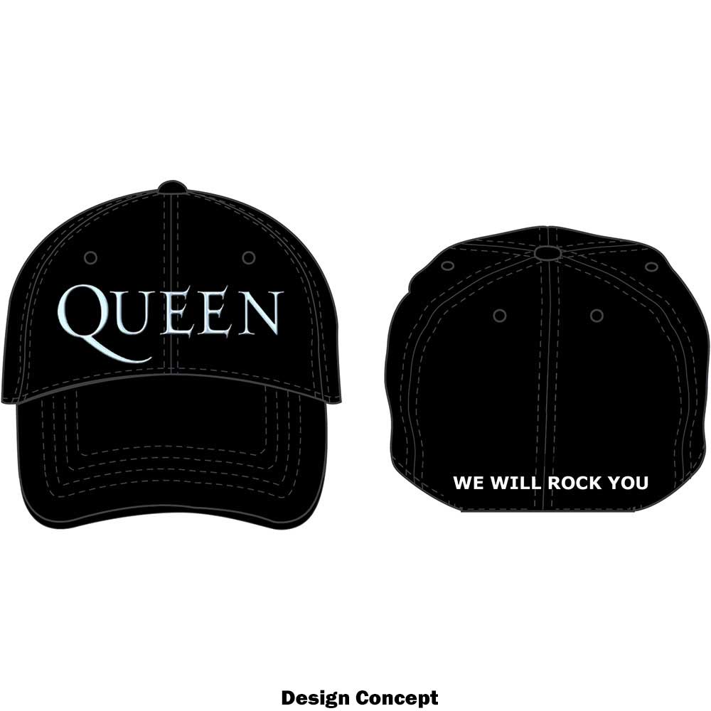 Queen Baseball Cap - Sonic Silver