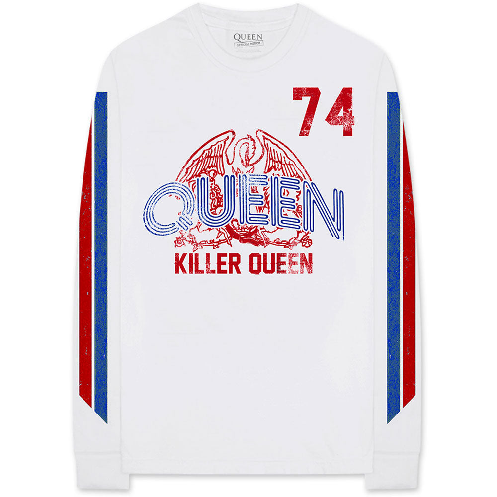 Image of Queen Long Sleeved T-Shirt - Killer Queen '74 Amplified