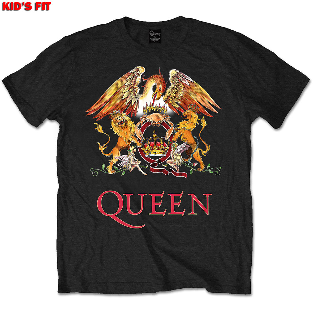 Image of Queen Kids T-Shirt - Royal Crest Rock Off