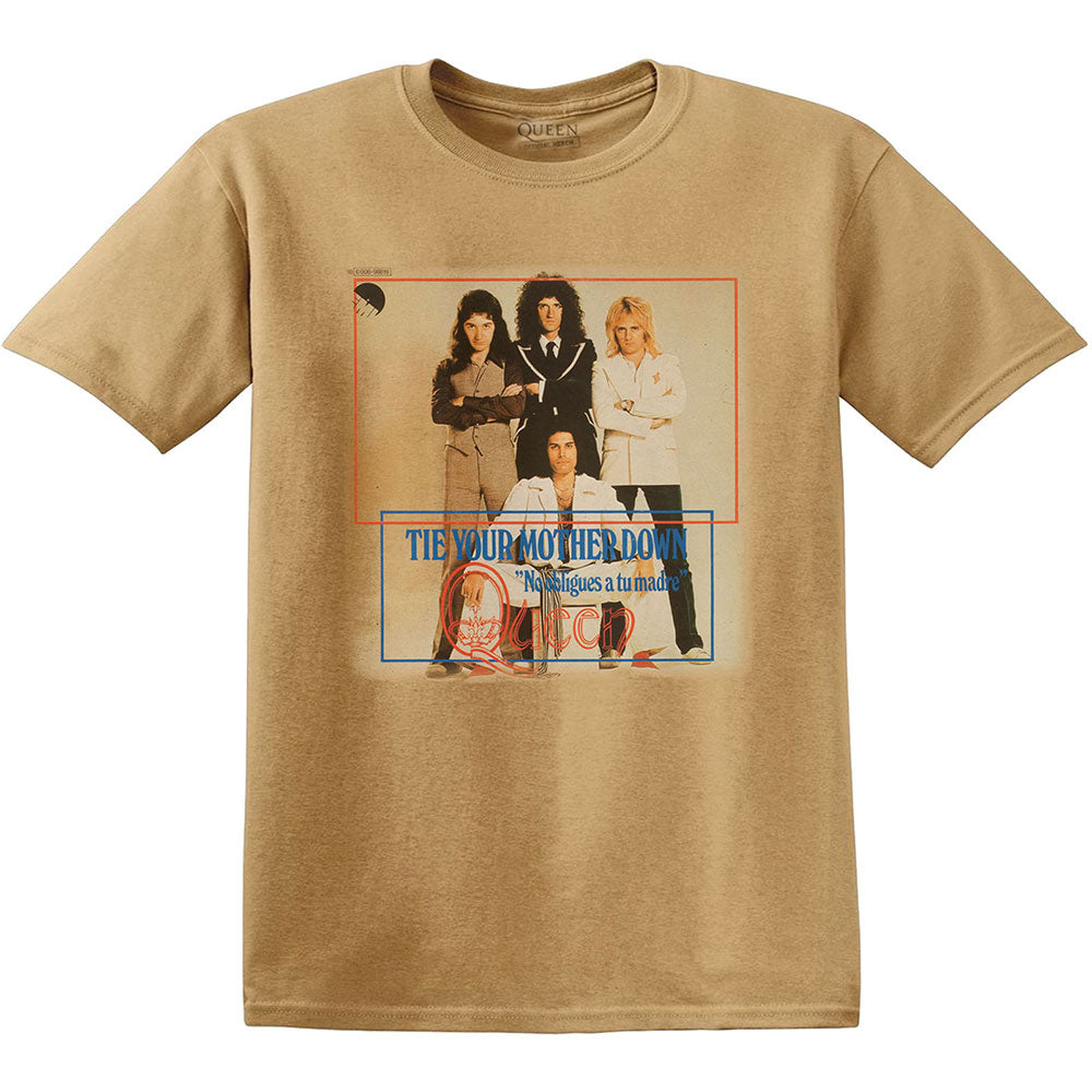Image of Queen T-shirt - Tie Your Mother Down Rock Off