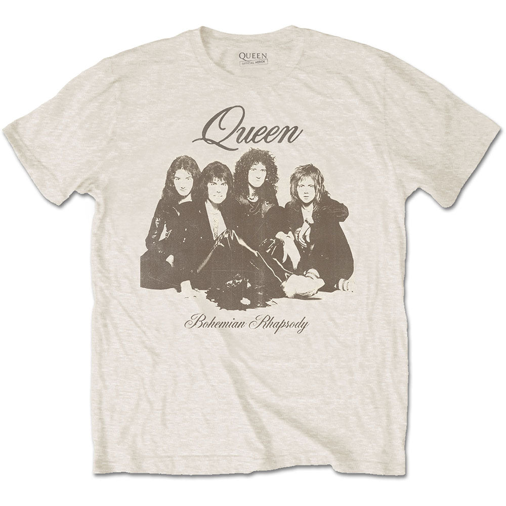 Image of Queen T-shirt - Bo Rhap Portrait Rock Off