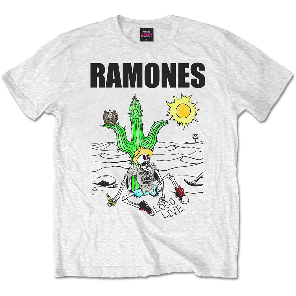 Image of Ramones T-shirt - Loco Live Amplified