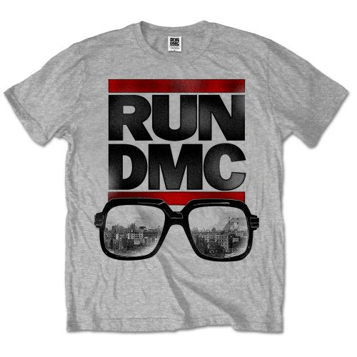 Image of Run DMC T-shirt - Glasses NYC Rock Off