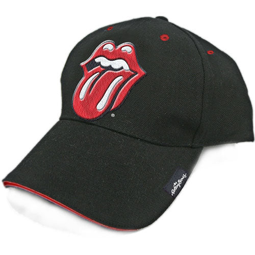 Image of The Rolling Stones Baseball Cap - Classic Tongue Rock Off