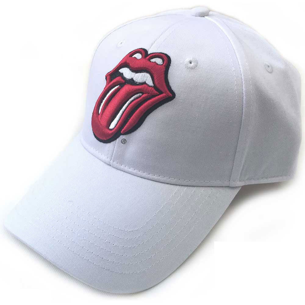 Image of The Rolling Stones Baseball Cap - White Rock Off