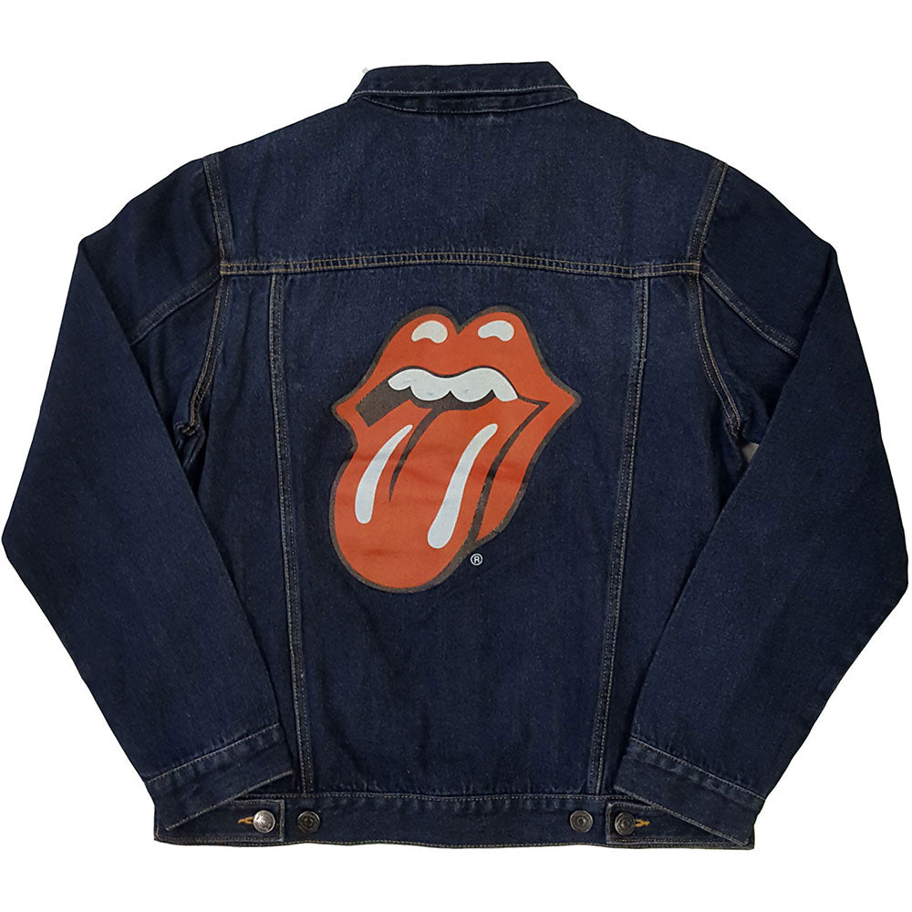 Image of The Rolling Stones Unisex - Denim Jacket Rock Off