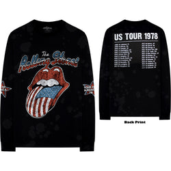 Image of The Rolling Stones Unisex Long Sleeves - US Tour 78