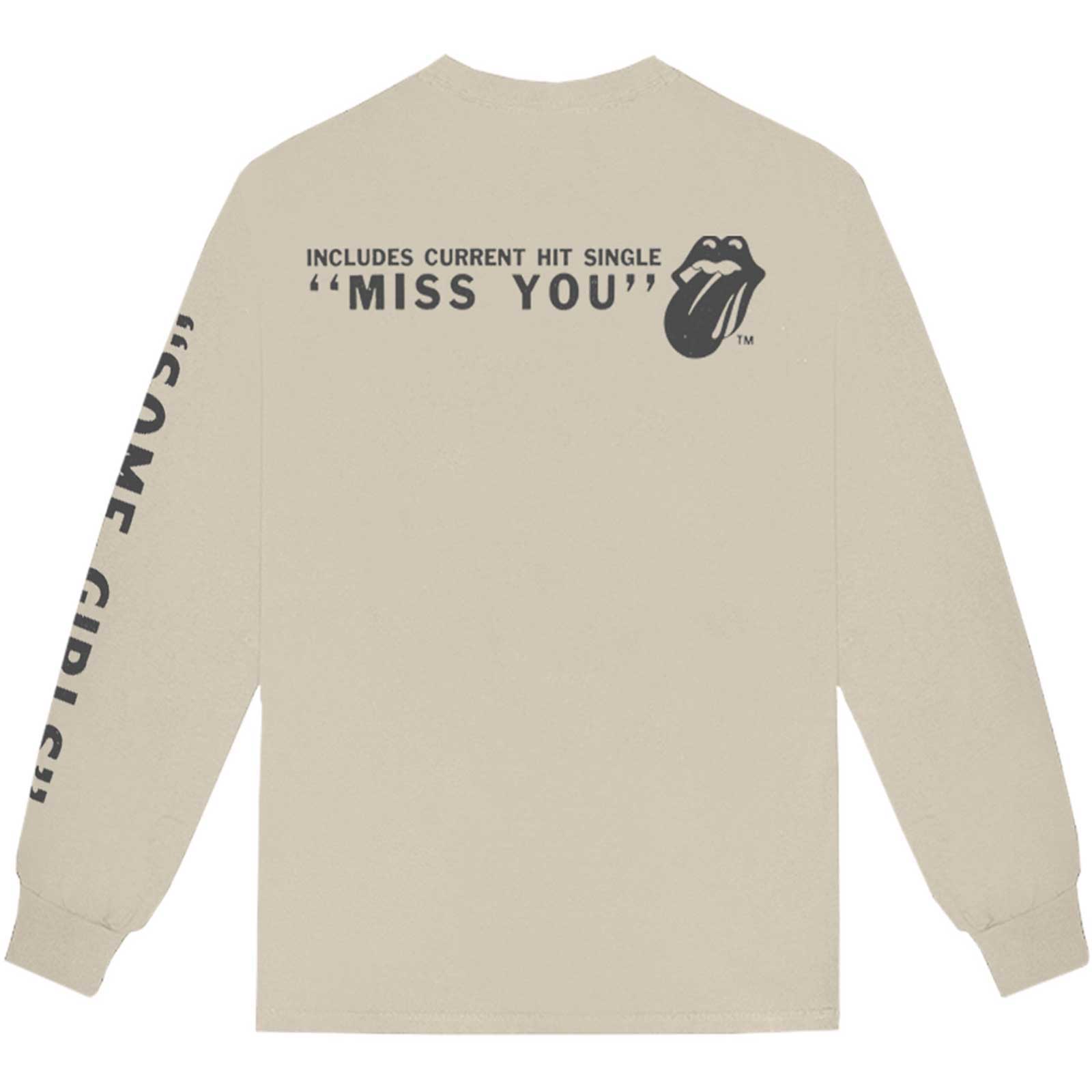 The Rolling Stones Unisex Long Sleeves - Some girls