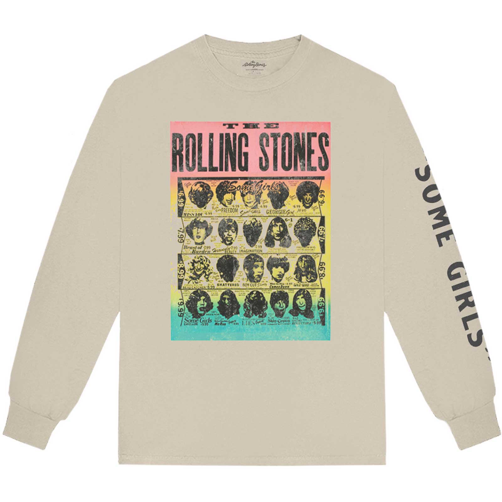 The Rolling Stones Unisex Long Sleeves - Some girls