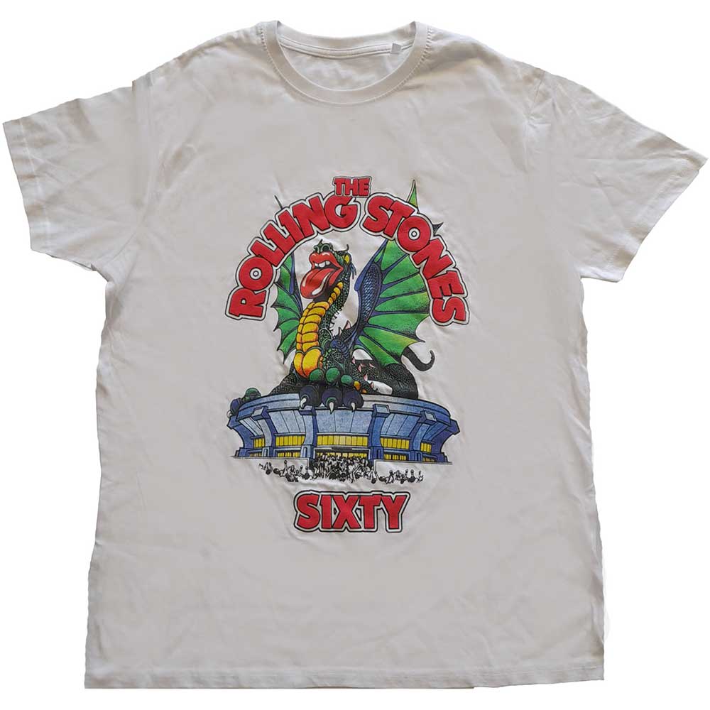 Image of Rolling Stones T-Shirt - Sixty Stadium Dragon Rock Off