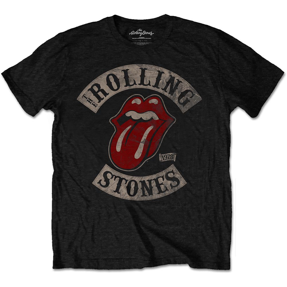 Image of Rolling Stones T-shirt - 1978 Tour Rock Off