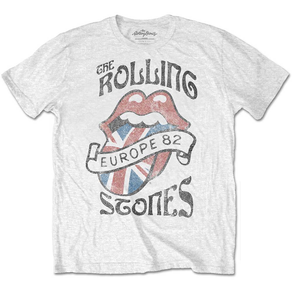 Image of Rolling Stones T-shirt - Europe 82 Rock Off