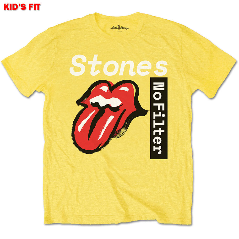 Image of Rolling Stones Kids T-Shirt - No Filter Rock Off