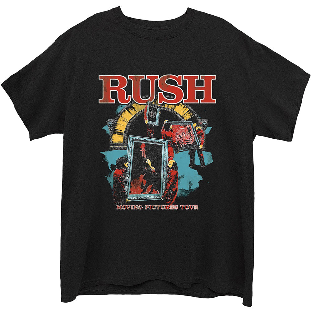 Image of RUSH Unisex T-shirt- Moving Pictures Rock Off
