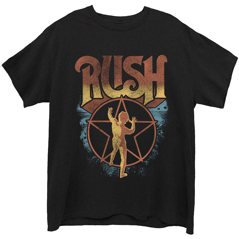 Image of RUSH Unisex T-shirt- Starman Rock Off