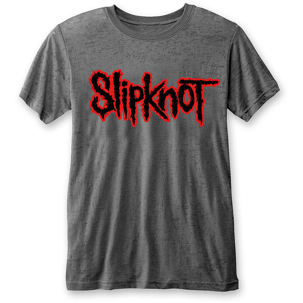 Image of Slipknot Burn Out T-shirt - Logo Rock Off