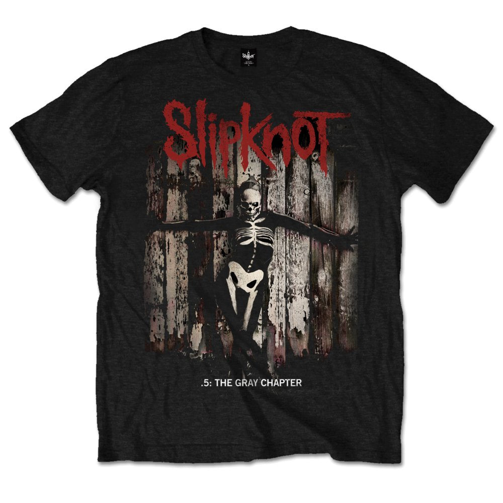 Slipknot Unisex T-shirt - .5: The Gray Chapter Album