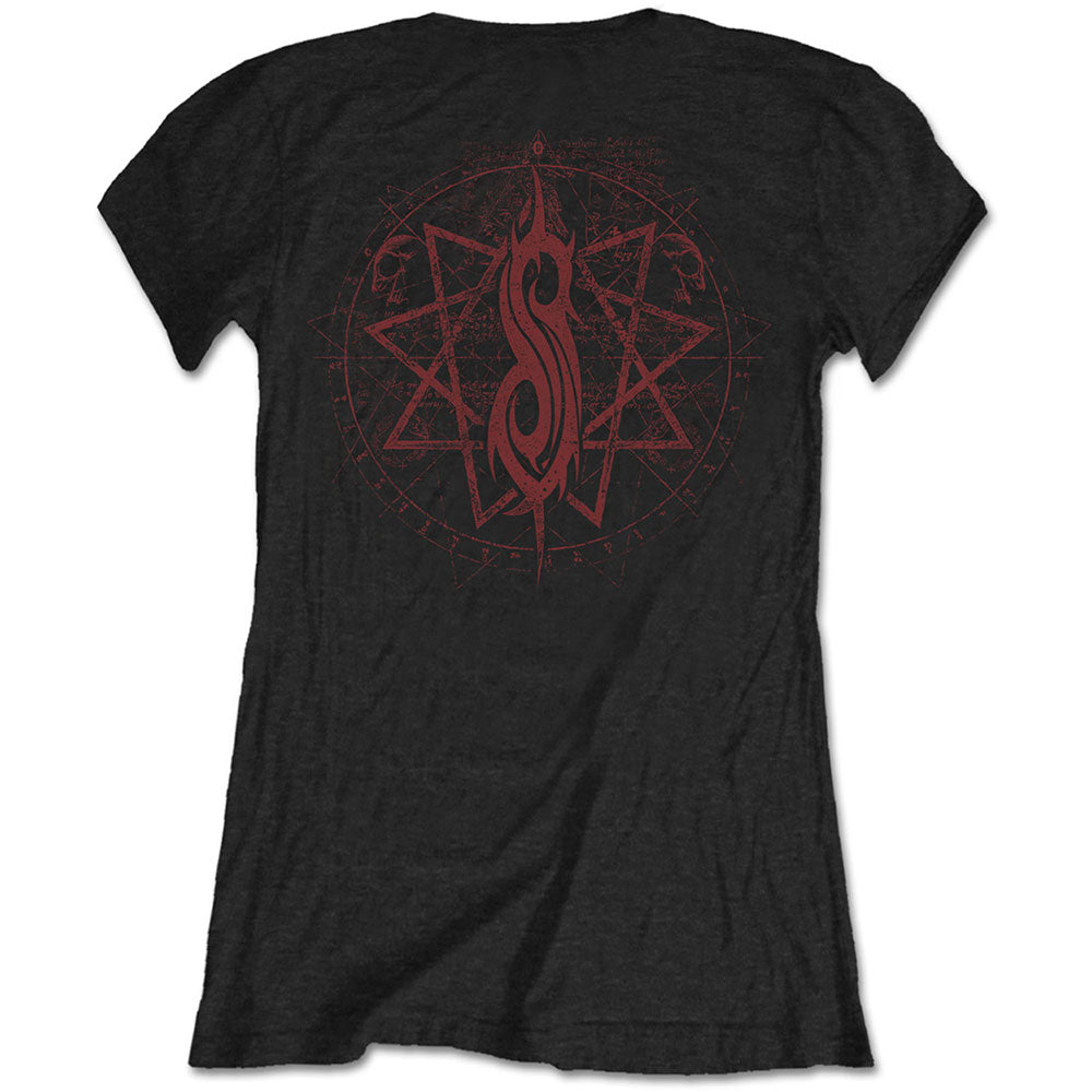 Image of Women's Slipknot T-shirt - Evil Witch Rock Off