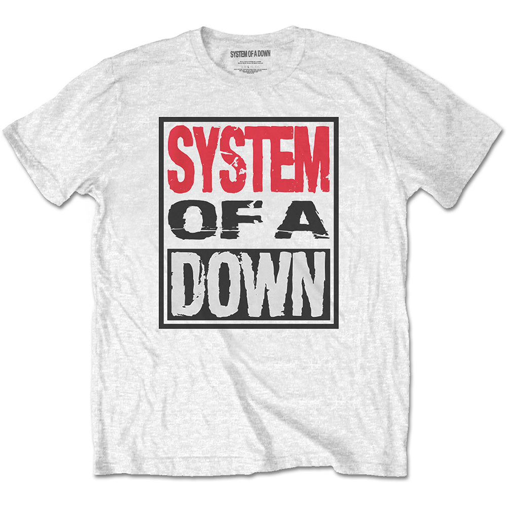 Image of System of a Down Unisex T-shirt - Dove Overcome Rock Off