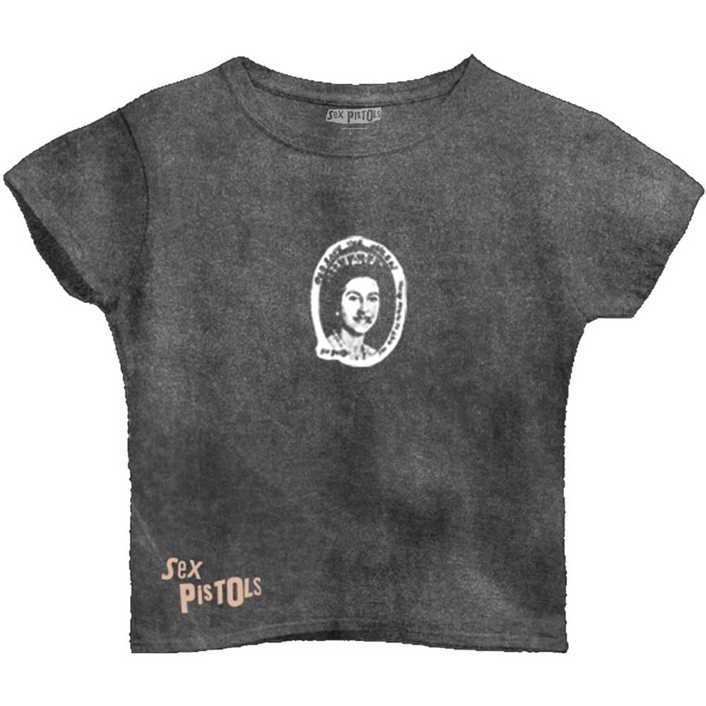 Image of Sex Pistols Crop Top - God Save the Queen Rock Off