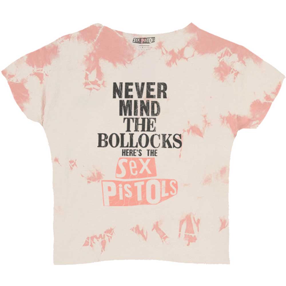 Image of Sex Pistols Crop Top - Never Mind The Bollocks Rock Off