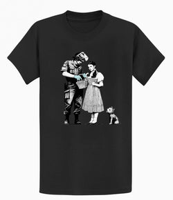 Image of Banksy T-shirt - Dorothy and Policeman