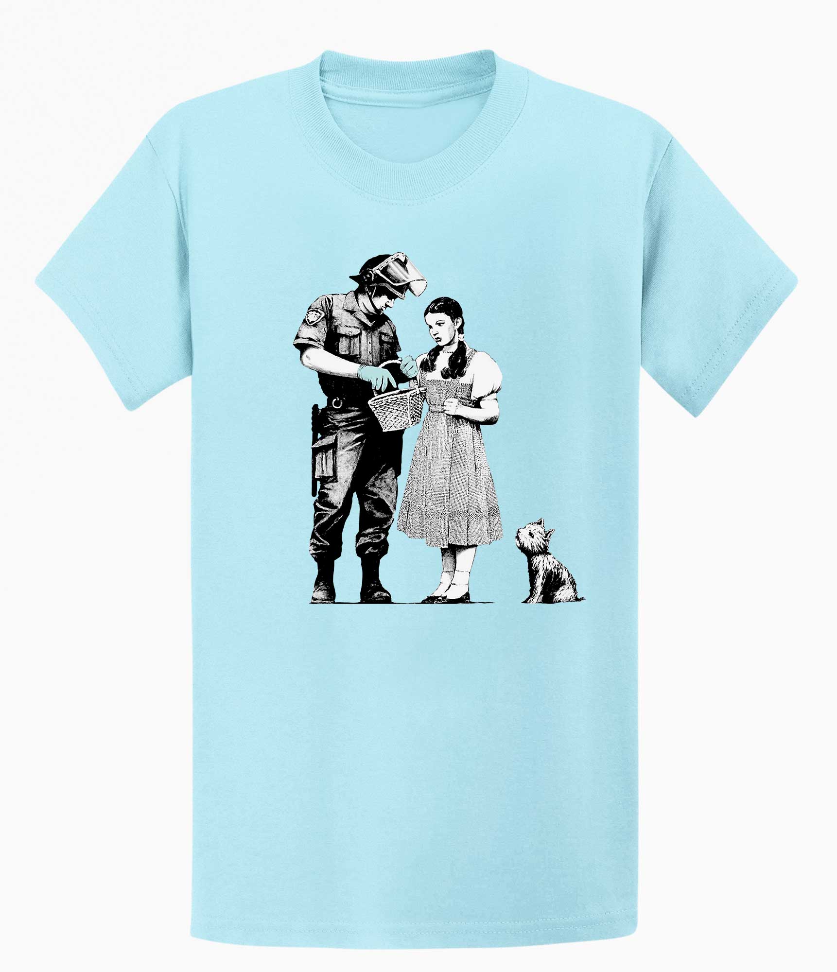 Image of Banksy T-shirt - Dorothy and Policeman Banksy-Apparel