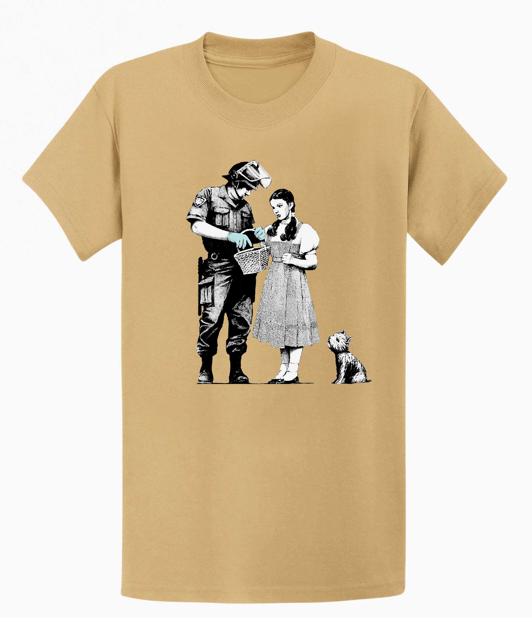 Image of Banksy T-shirt - Dorothy and Policeman Banksy-Apparel