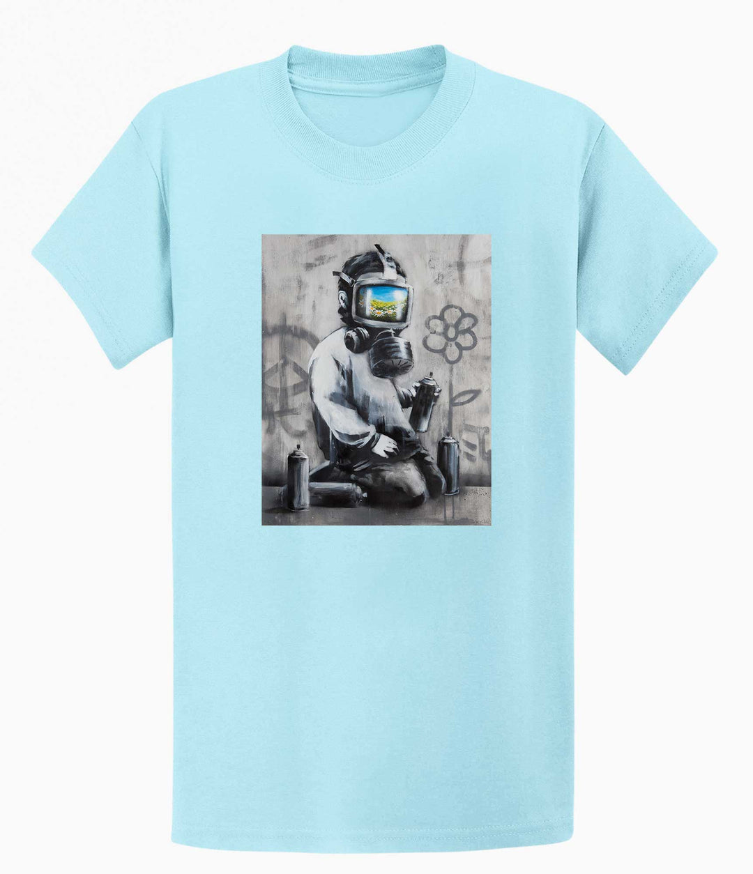 Banksy T-shirt - Gasmask