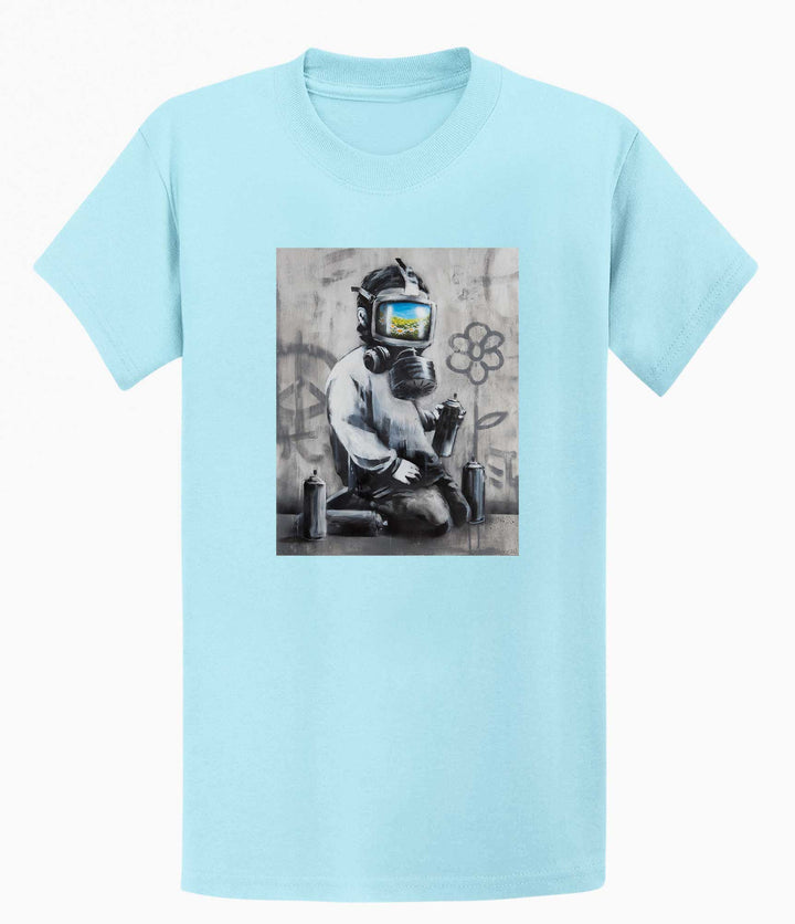 Banksy T-shirt - Gasmask