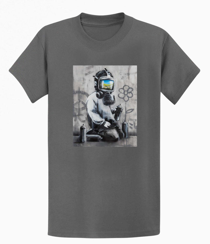 Banksy T-shirt - Gasmask