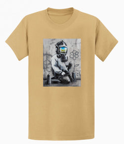 Image of Banksy T-shirt - Gasmask