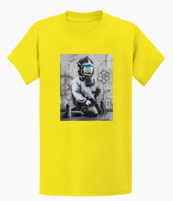 Image of Banksy T-shirt - Gasmask