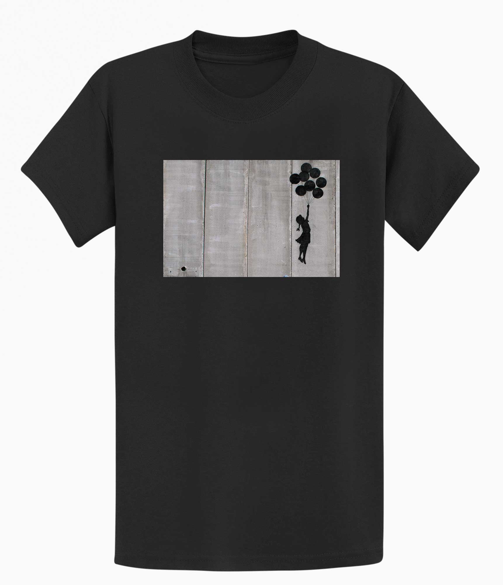 Banksy  T-shirt - Balloon Girl
