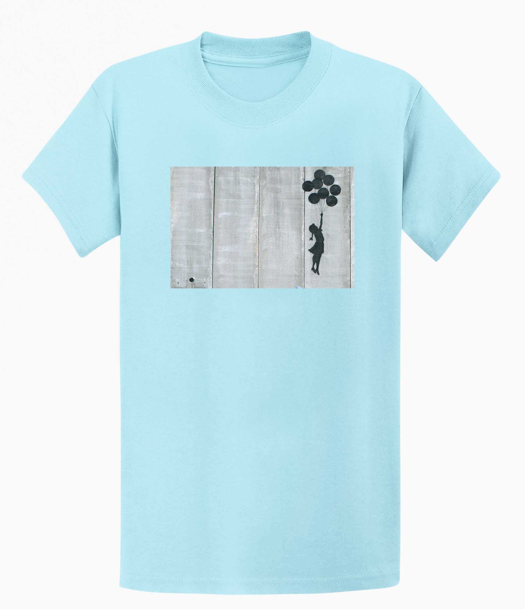 Banksy  T-shirt - Balloon Girl