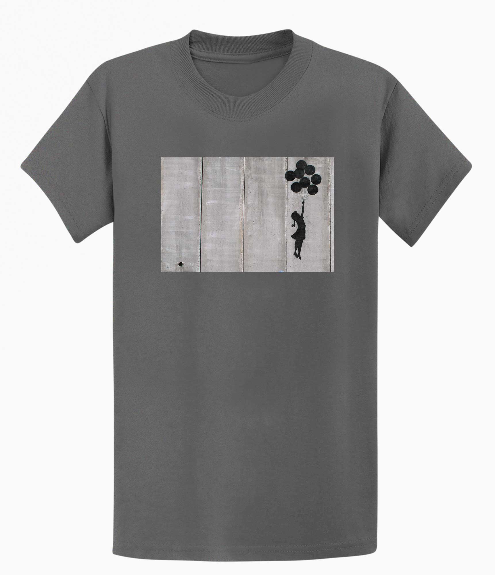 Banksy  T-shirt - Balloon Girl