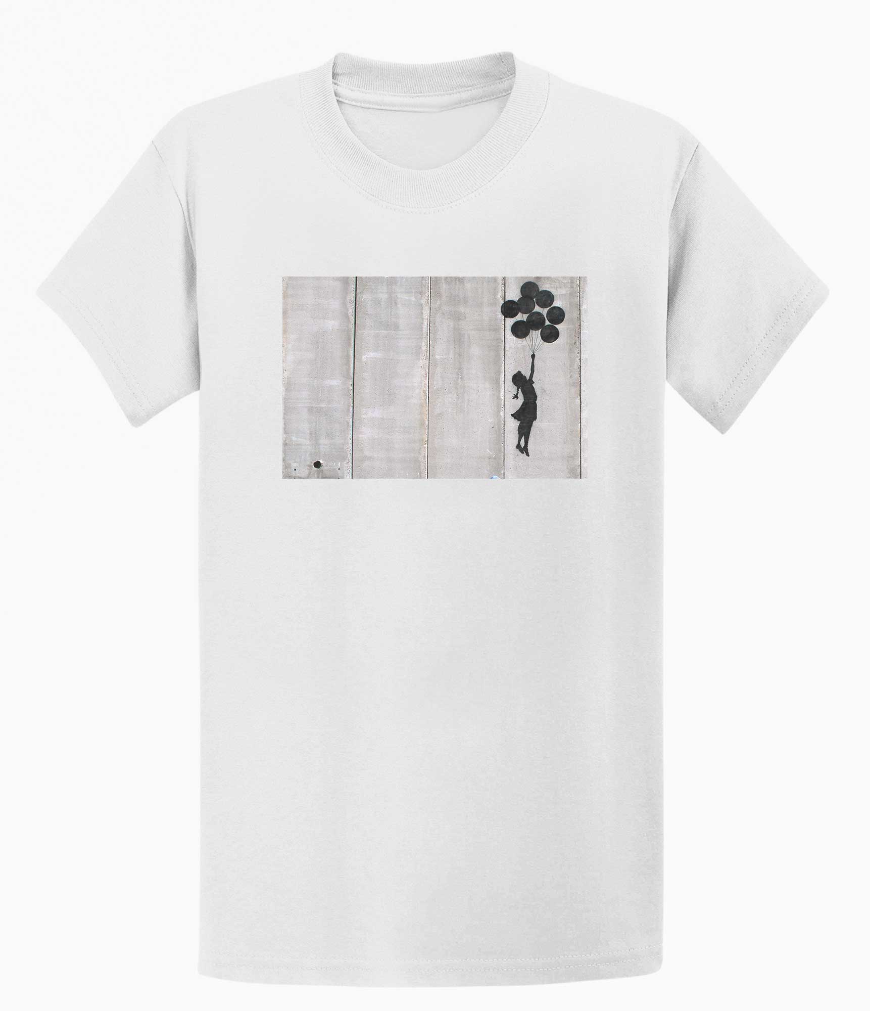 Banksy  T-shirt - Balloon Girl