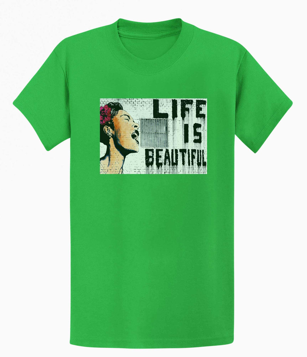 Banksy Men's T-shirt - Life is Beautiful