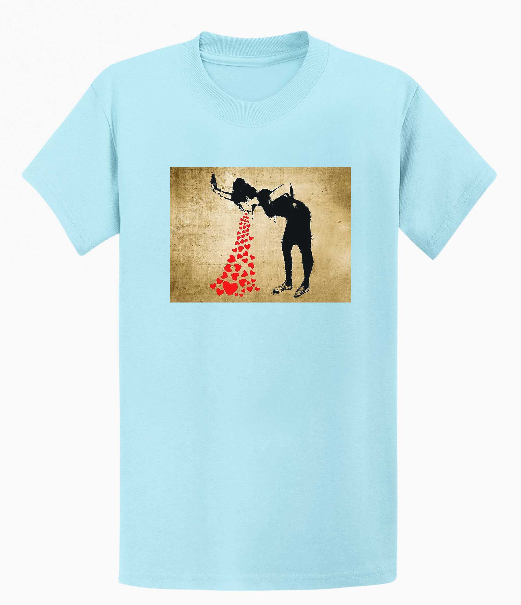 Image of Banksy T-shirt - Love Sick Banksy-Apparel