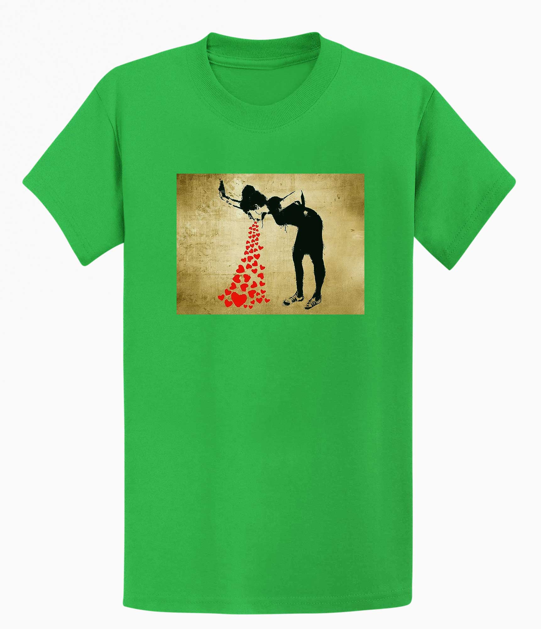 Image of Banksy T-shirt - Love Sick Banksy-Apparel