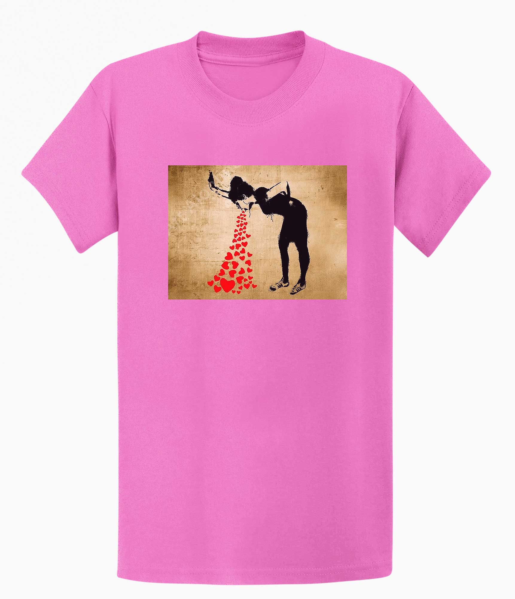 Image of Banksy T-shirt - Love Sick Banksy-Apparel
