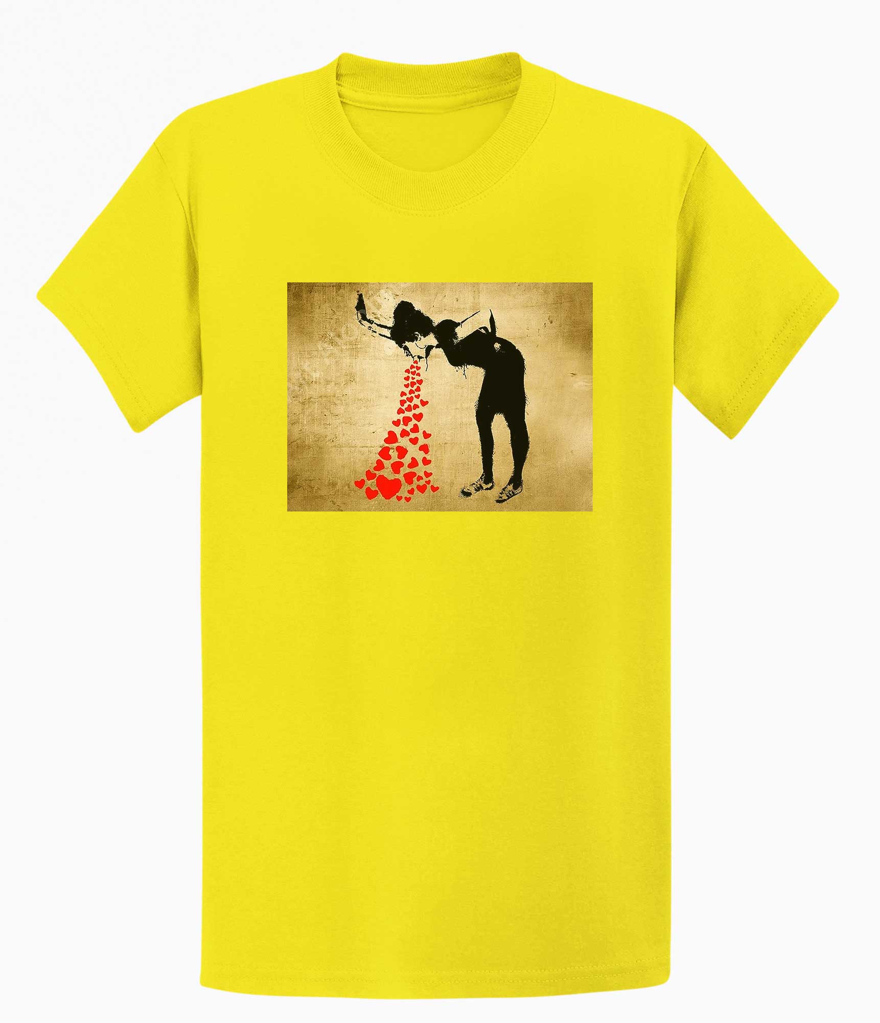 Image of Banksy T-shirt - Love Sick Banksy-Apparel