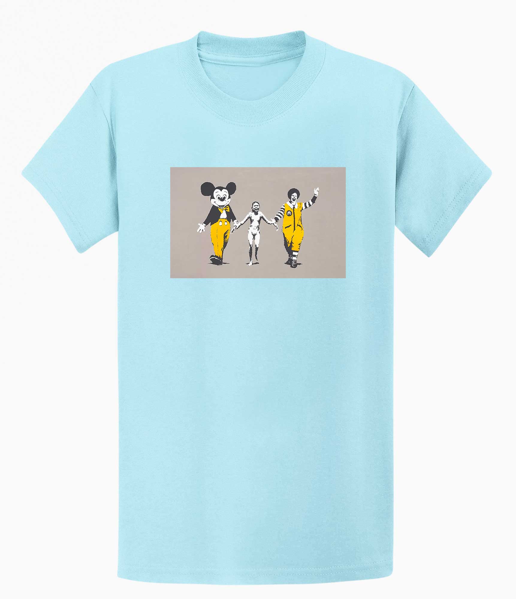 Image of Banksy T Shirt - Napalm Girl, White Banksy-Apparel