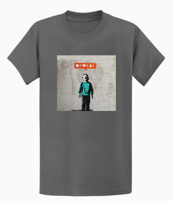 Image of Banksy  T-shirt - Social Media Boy